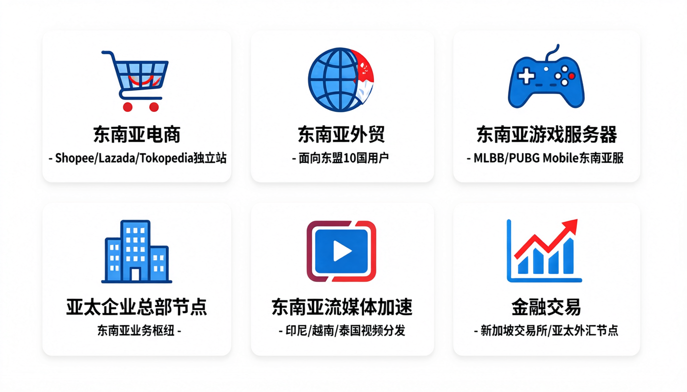 新加坡VPS六大典型应用场景 新加坡VPS应用场景
